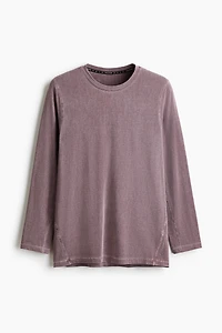 Regular-Fit Long-Sleeve Sports Shirt with DryMove™