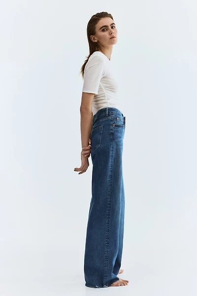 Wide High Waist Jeans