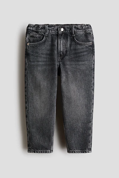 Tapered Cotton-blend Jeans