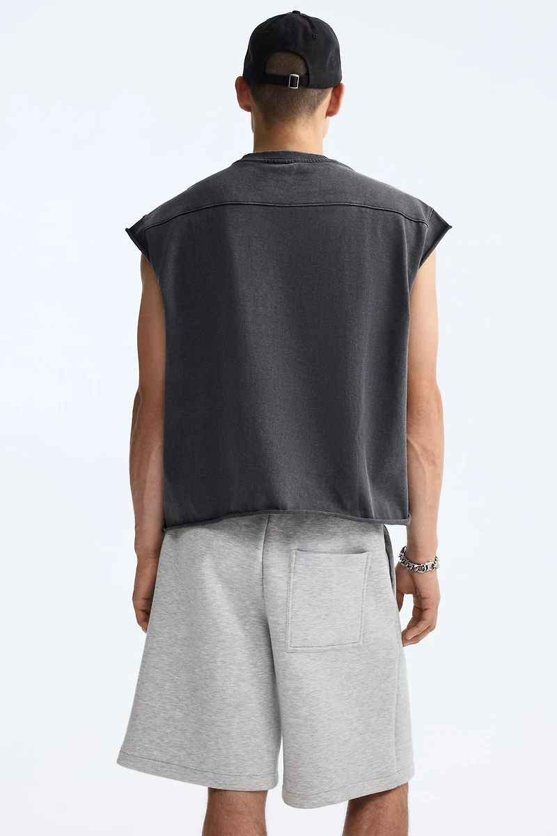 Relaxed-Fit Scuba Shorts
