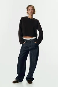 Haut court en interlock