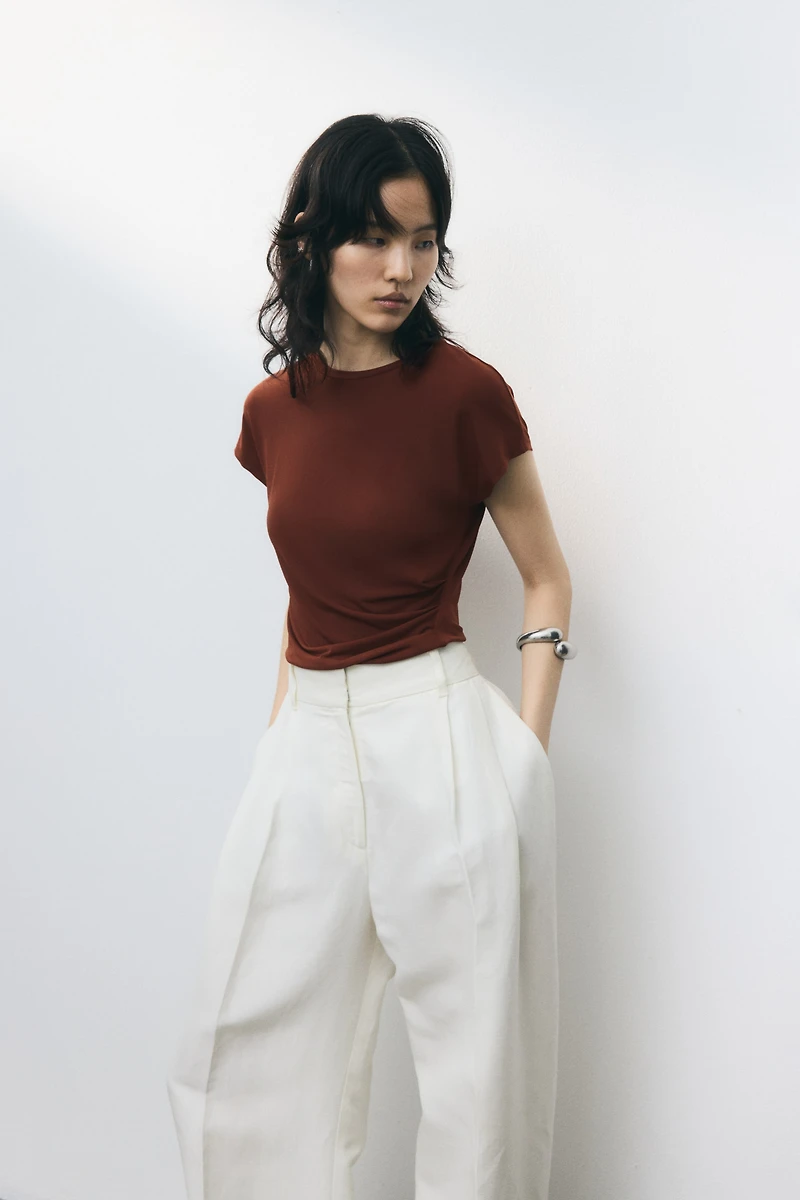 Cap-Sleeved Top