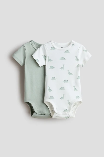 2-Pack Cotton Bodysuits