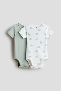 2-Pack Cotton Bodysuits