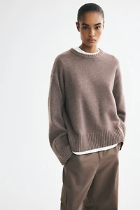 Cashmere-Blend Sweater