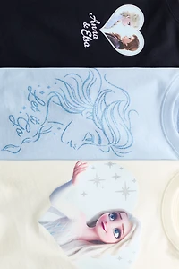 3-pack Printed Jersey Tops