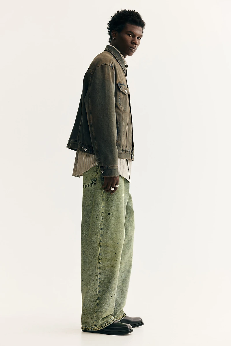 Veste ample en denim