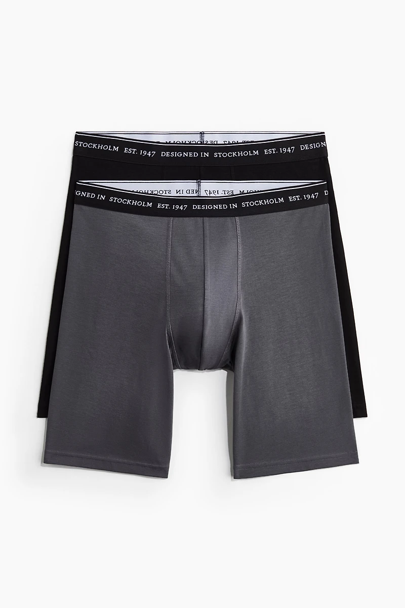 2-pack COOLMAX® Long Boxer Briefs