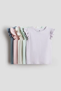 5-Pack Flutter-Sleeved Tops