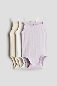 3-pack Sleeveless Bodysuits