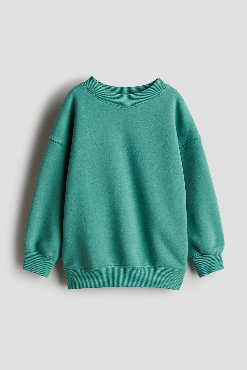 Oversized Brushed-Inside Sweatshirt