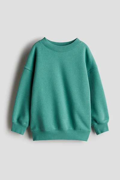 Oversized Crew-neck Sweatshirt