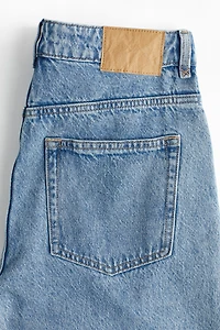 Jean tonneau taille haute