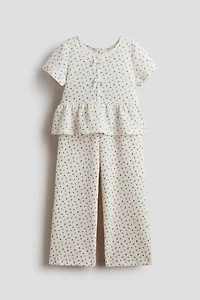 2-Piece Textured Jersey Set