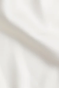Cap-Sleeved Satin Blouse