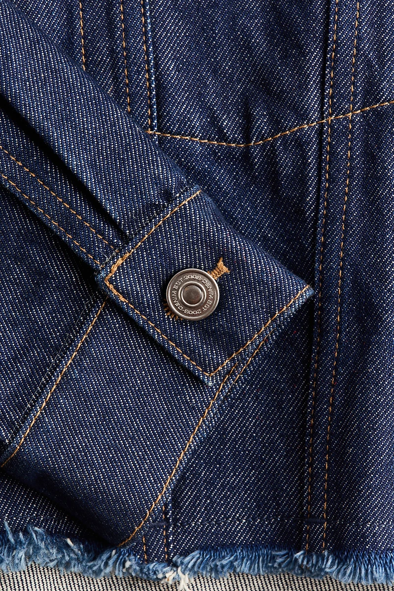 Cropped Denim Jacket