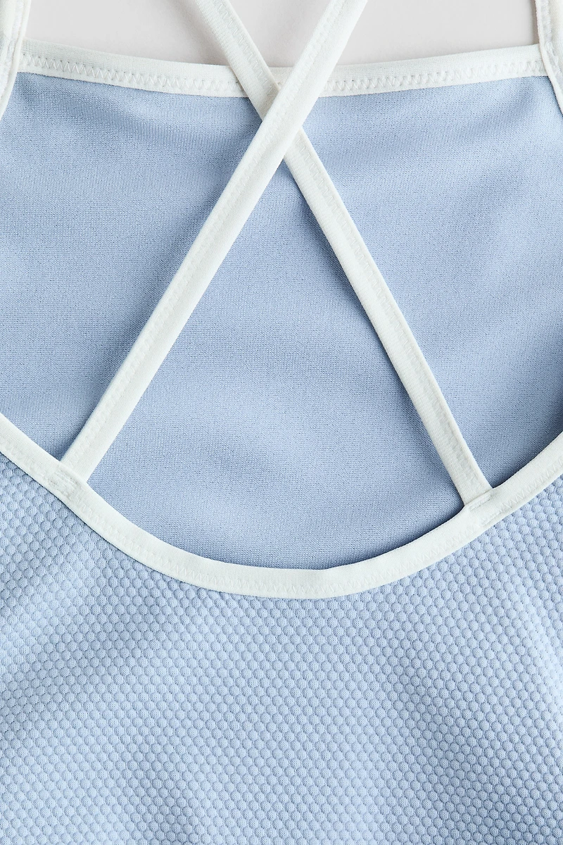 Printed-Motif Swimsuit