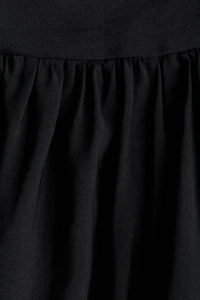 Tie-Shoulder-Strap Midi Dress