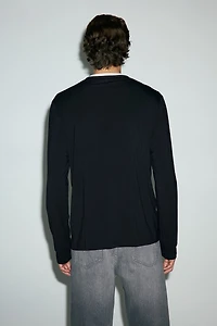 Warming Regular-Fit Long-Sleeved T-Shirt