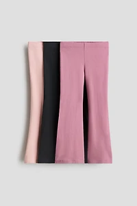 3-Pack Flared Leggings