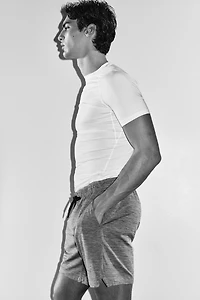 Compression Fit Sports Shirt with DryMove™