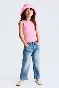 Ribbed Cotton Tank Top