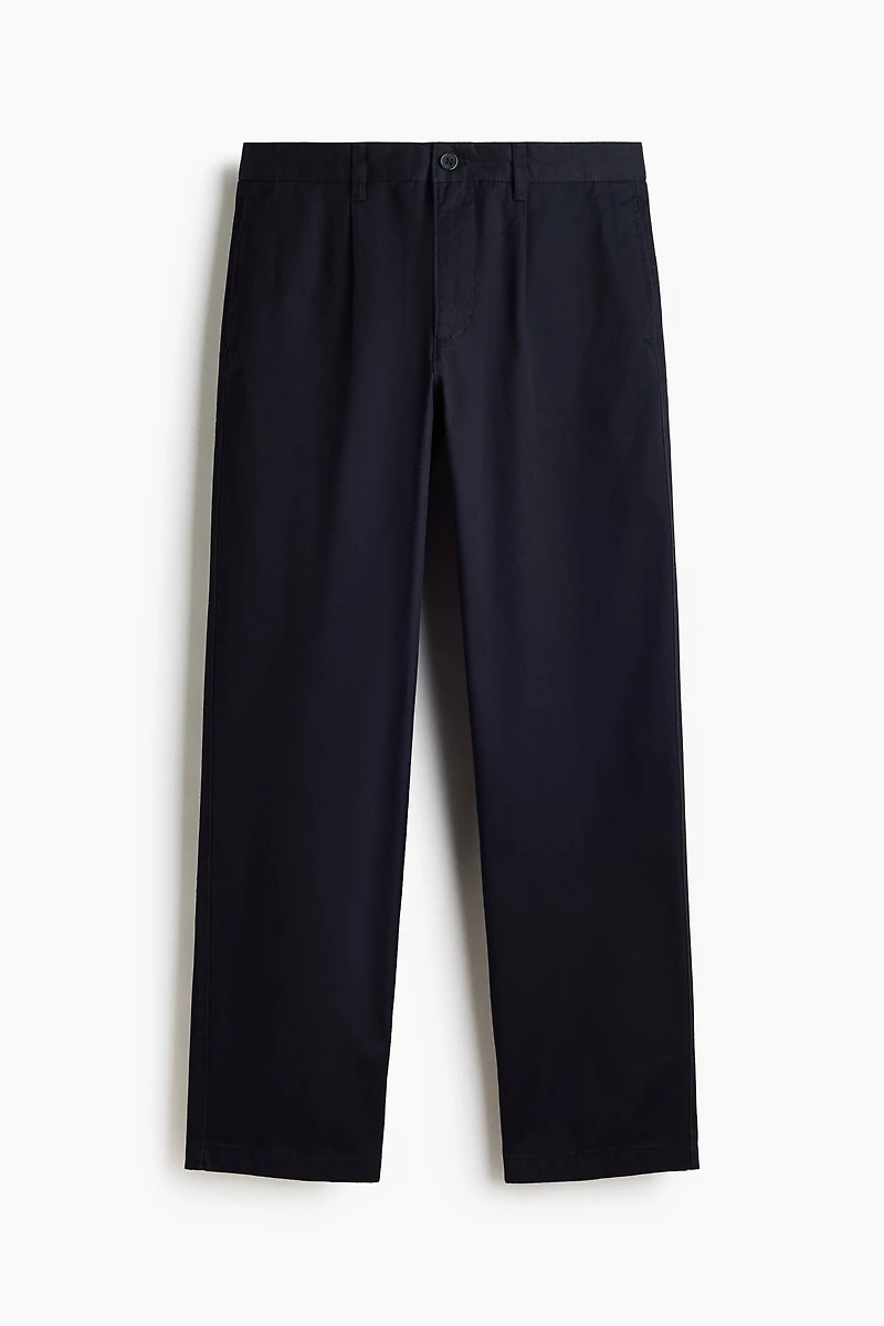 Relaxed-Fit Cotton Twill Chinos