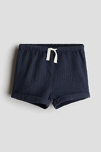 Short en mousseline de coton