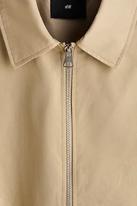 Collared cotton jacket