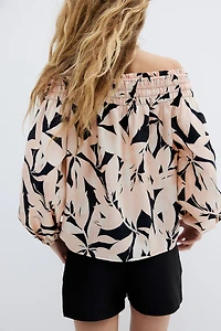 Off-the-shoulder Blouse