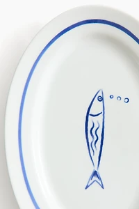 Large Porcelain Serving Plate