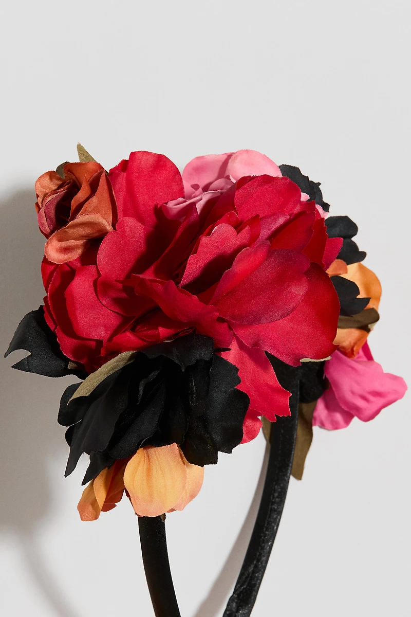 Flower-Detail Hairband