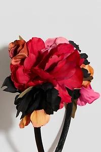 Flower-Detail Hairband