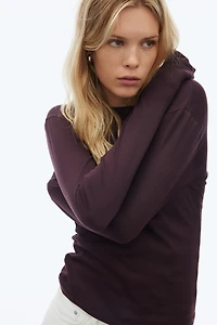 Long-sleeved Jersey Top