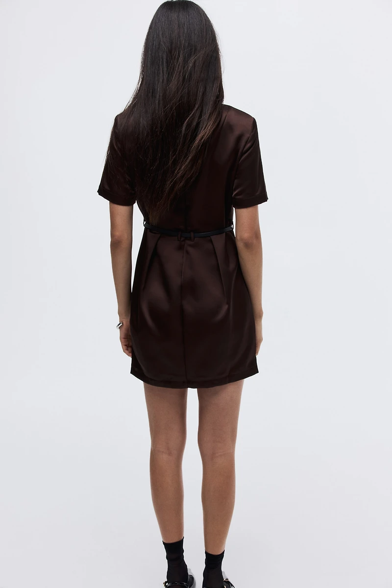Belted Shift Dress