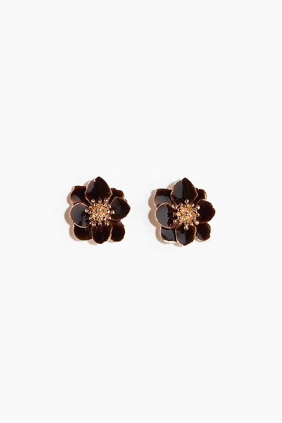 Flower-Shaped Earrings