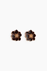 Flower-Shaped Earrings