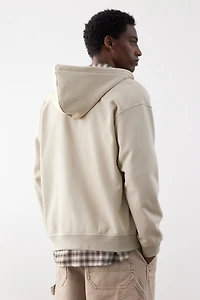 Veste à glissière Coupe Flottante avec capuchon