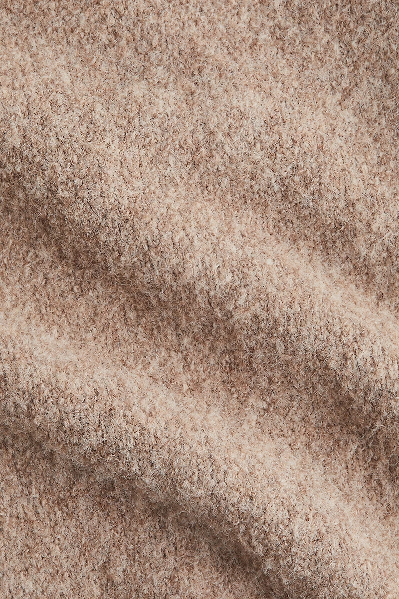 Wool-Blend V-Neck Sweater