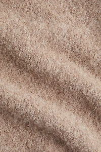 Wool-Blend V-Neck Sweater