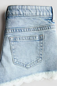 5-Pocket Denim Shorts