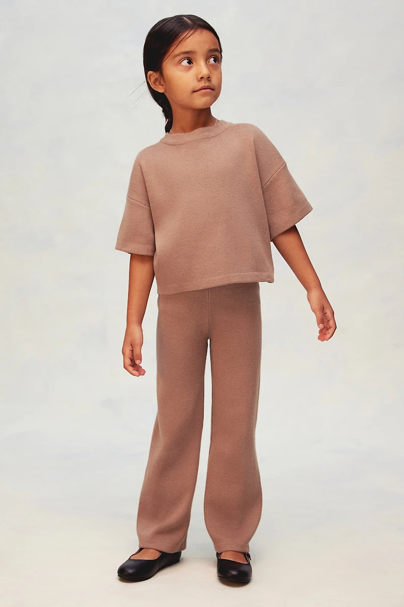 Ensemble 2 pièces en fin tricot de coton