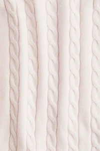 Short Cable-Knit Top