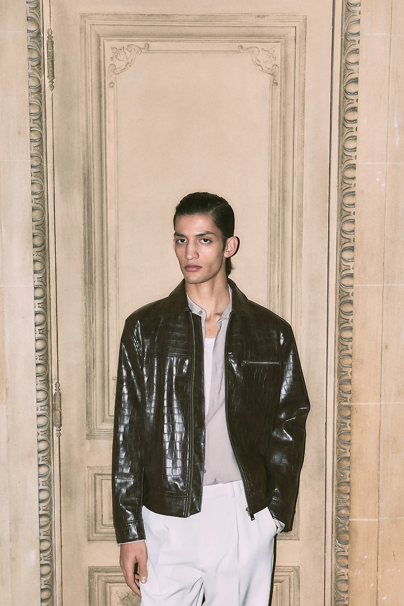 Regular-Fit Crinkled Shirt