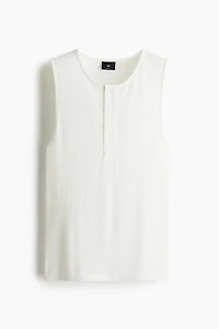 Camisole côtelée près du corps