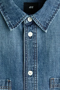 Relaxed-Fit Denim Shirt