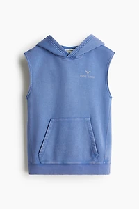 Sleeveless Sports Hoodie