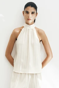 Textured Jersey Top