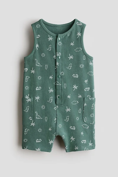 Cotton Terry Romper Suit