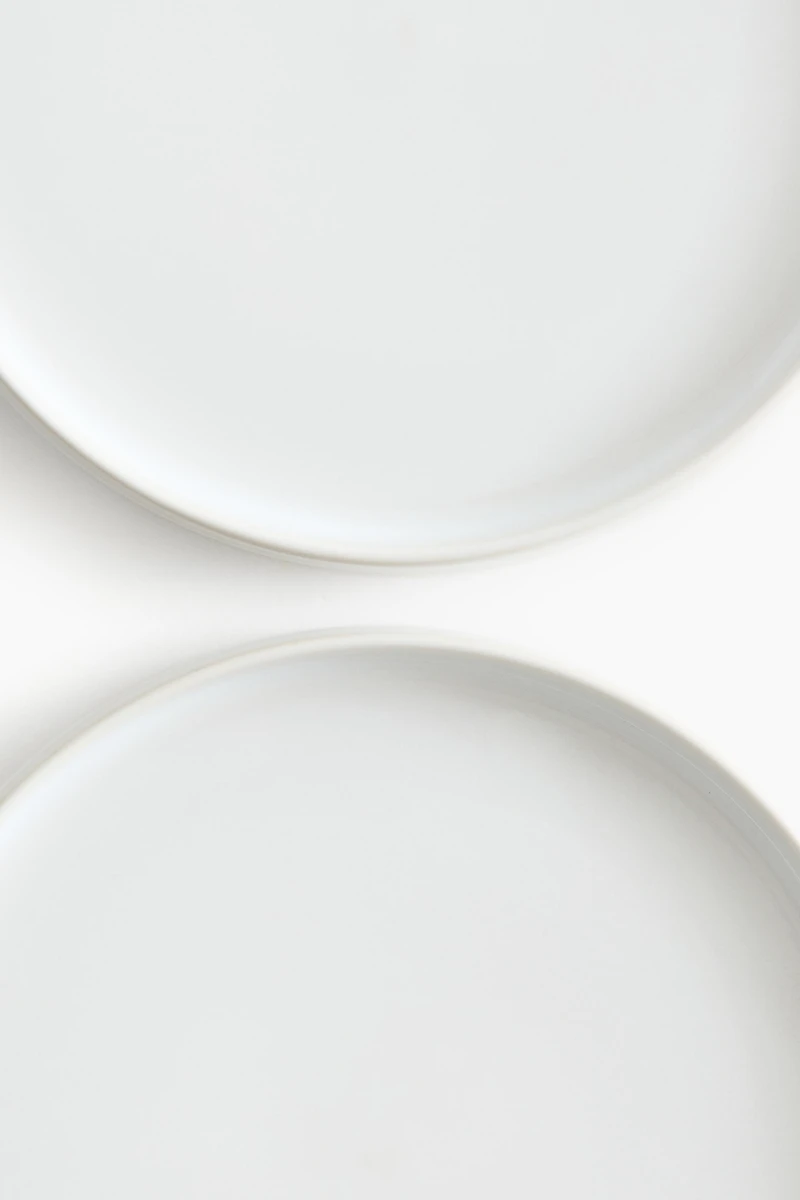 2-Pack Medium-Sized Stoneware Plates
